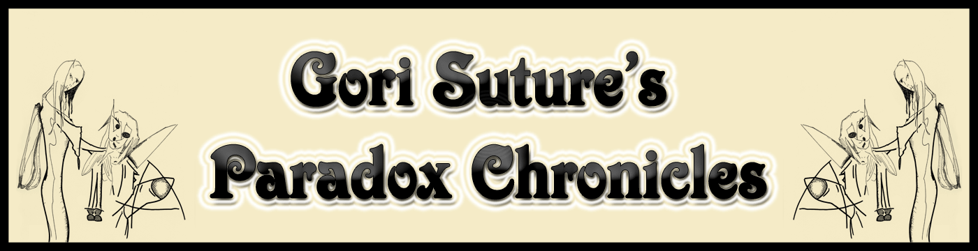 Gori Suture's Paradox Chronicles with animation of a knife weilding fairy.